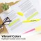 BAZIC Pen Style (Pack) Fluorescent Highlighter Asst Color w/ Pocket Clip (12/Pack)